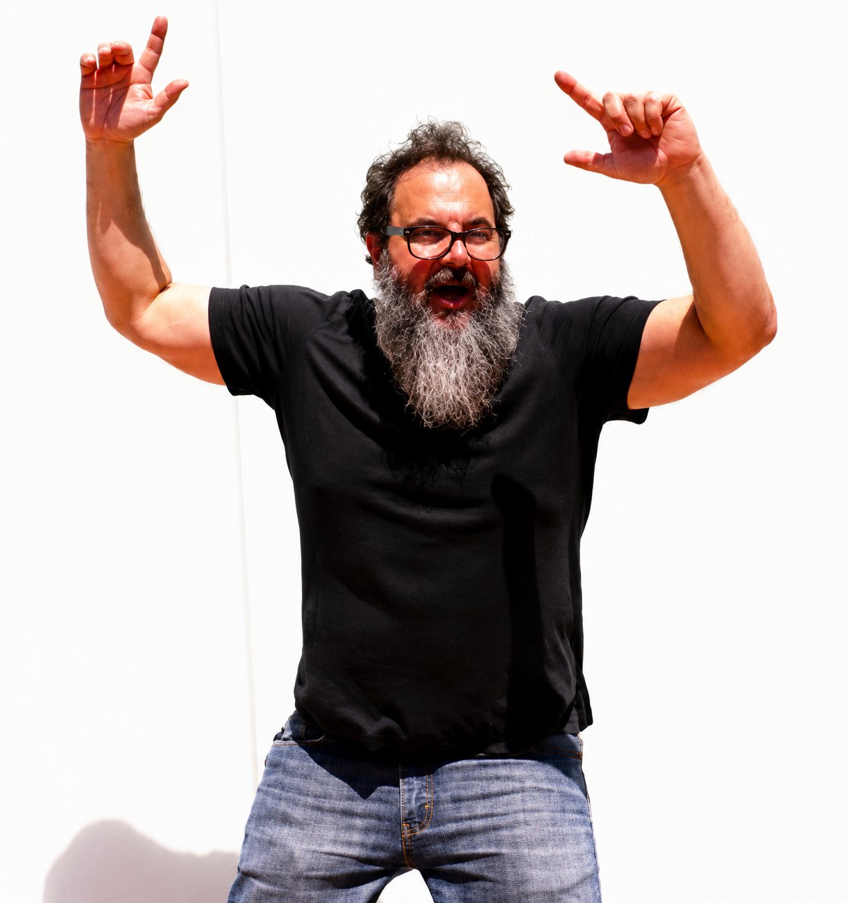 Andy Steinberg on stage